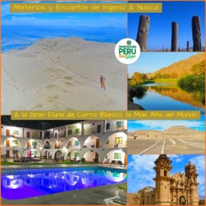 Región Ica (3D/2N) /// Misterios de Nasca, Ascenso a la Gran Duna Cerro Blanco & Encantos del Valle de Ingenio