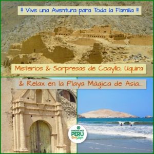 Región Lima - Valle de Asia - Full Day en Privado /// Descubre los Misterios de Coayllo, Uquira & Relax en las Playas de Asia
