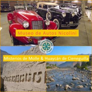 Región Lima - Valle de Lurín – Full Day en Privado /// Museo de Autos Nicolini, Misterios de Molle & HUAYCAN de Cieneguilla